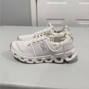 On Men's Cloud White Running Shoes